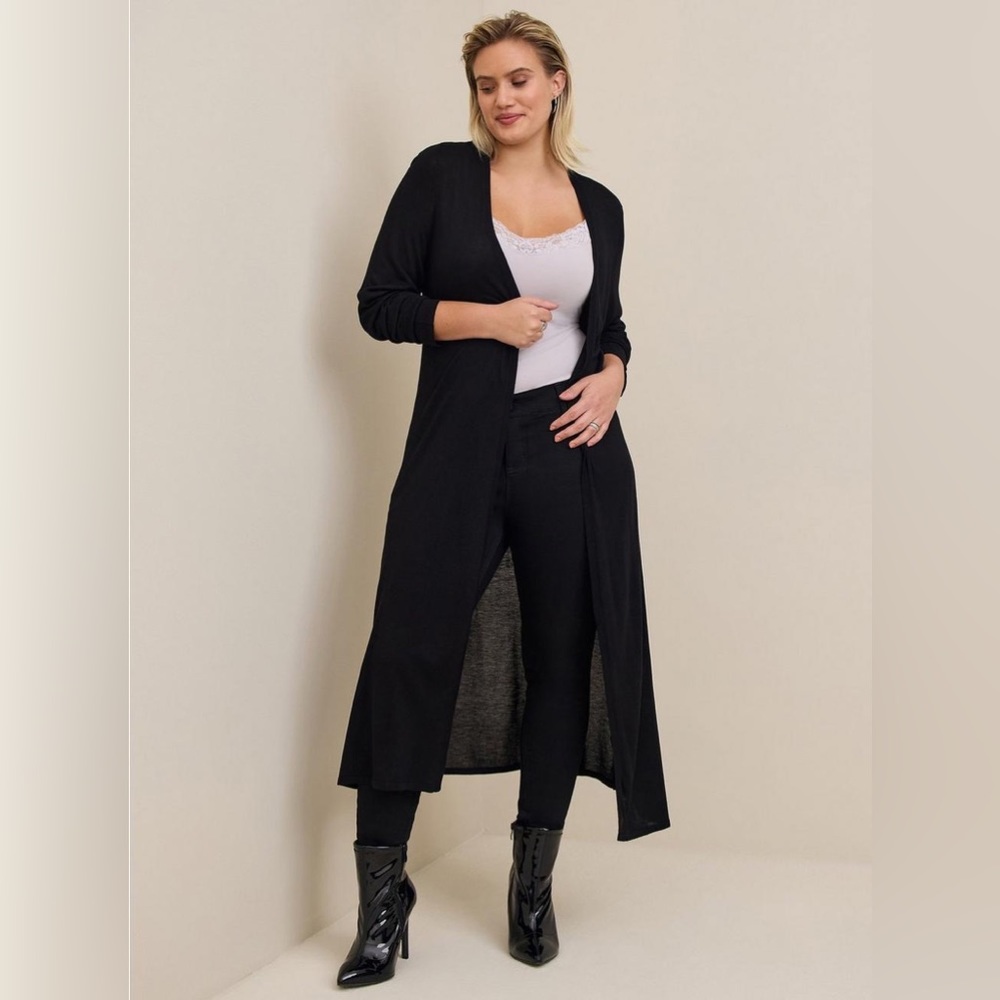 NWT Duster Open Front Sweater, 5X